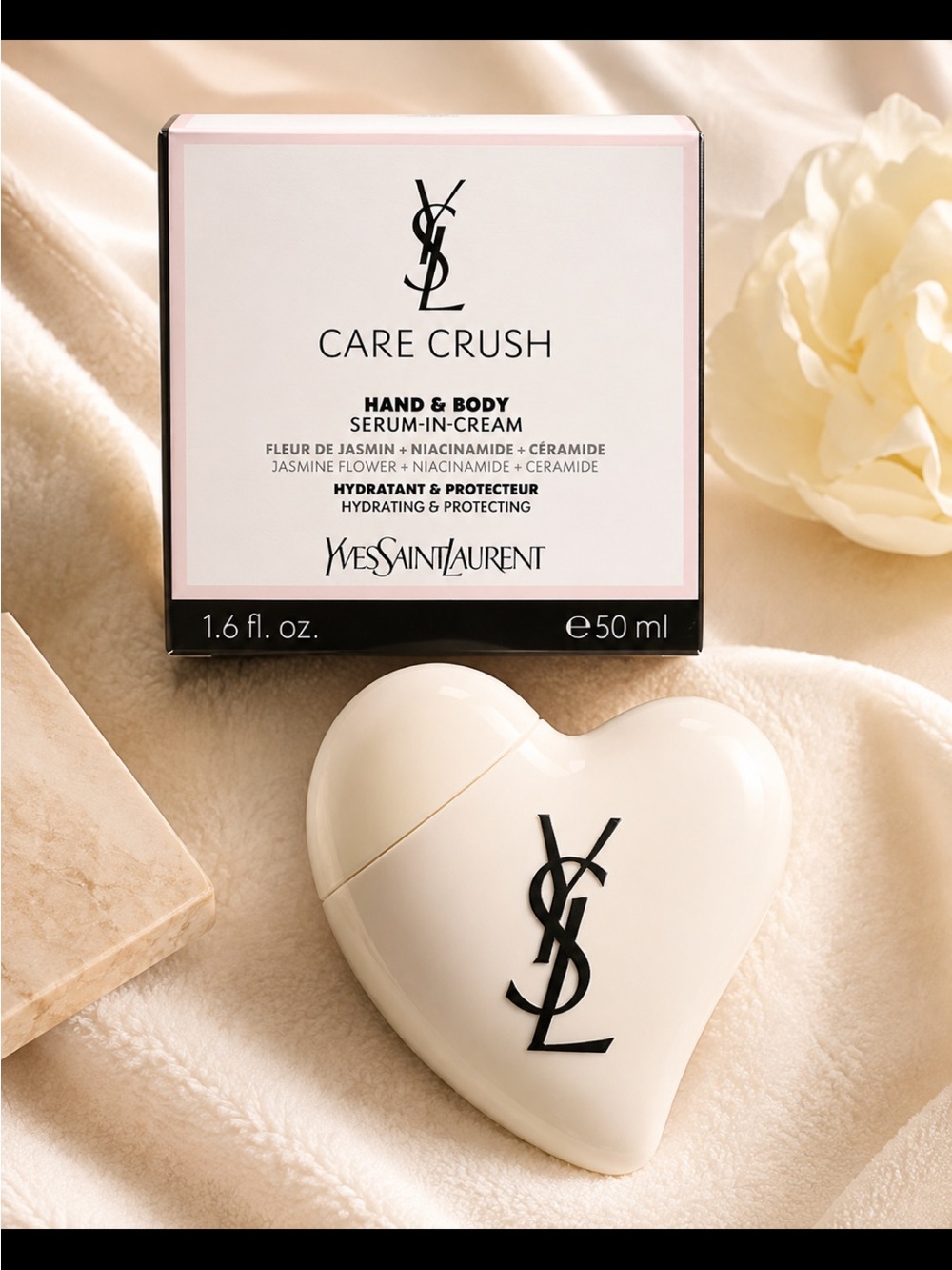 Yves Saint Laurent Care Crush Heart-Shaped Hand & Body Serum - Cream